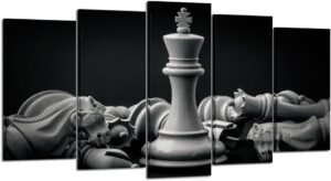 Read more about the article 5 Chess Pieces Pictures Prints Poster