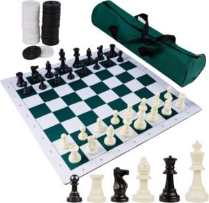 Read more about the article Portable Chess & Checkers Set