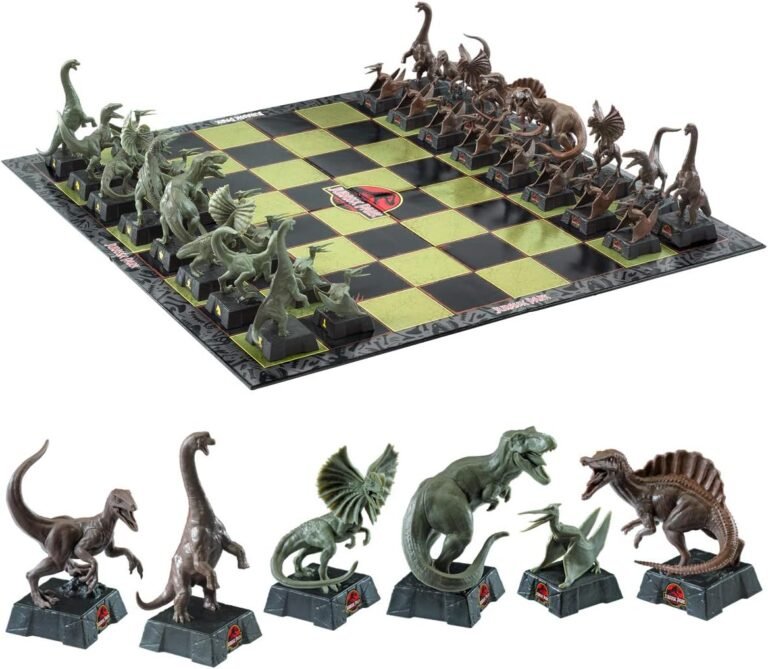 The Jurassic Park Chess Set