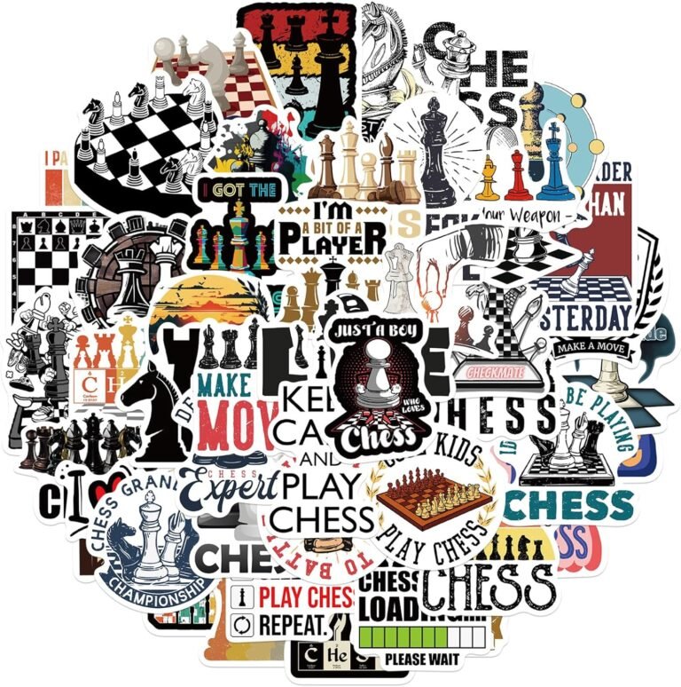 50 Chess Stickers