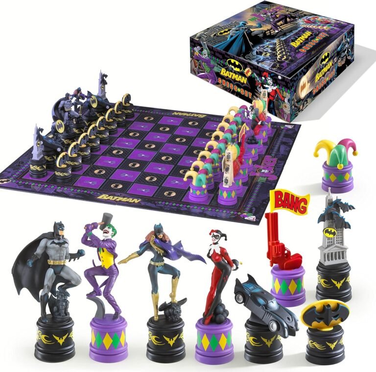 The Batman Chess Set (The Dark Knight vs The Joker)